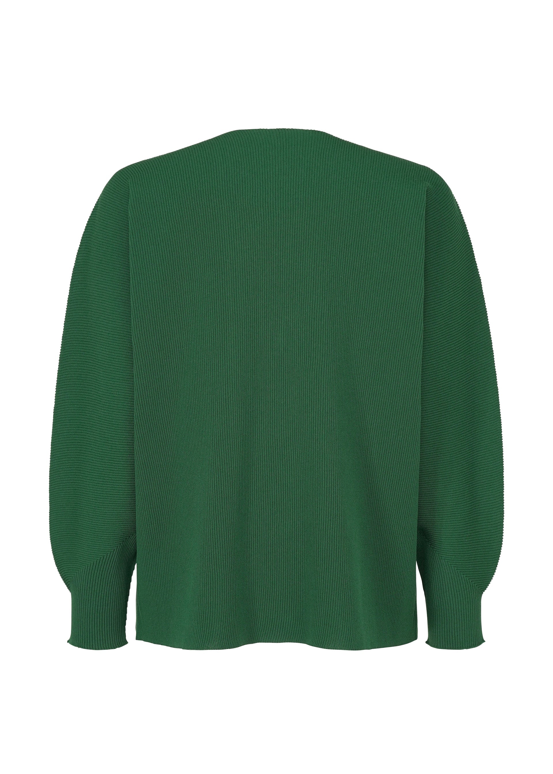 A detail shot of the HOMME PLISSÉ ISSEY MIYAKE BASIC KNIT clothing.