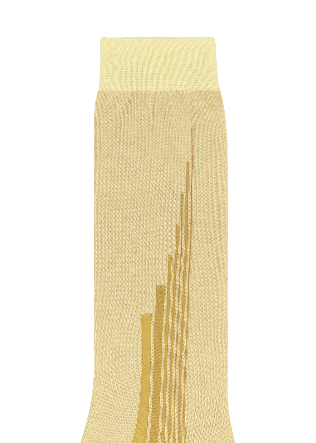 A detail shot of the HOMME PLISSÉ ISSEY MIYAKE RAY SOCKS socks.