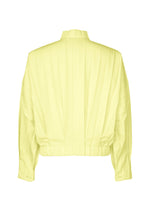 A detail shot of the HOMME PLISSÉ ISSEY MIYAKE EDGE ENSEMBLE jacket.