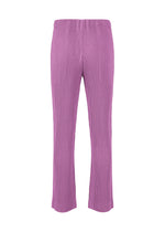 A detail shot of the HOMME PLISSÉ ISSEY MIYAKE KERSEY PLEATS trousers.