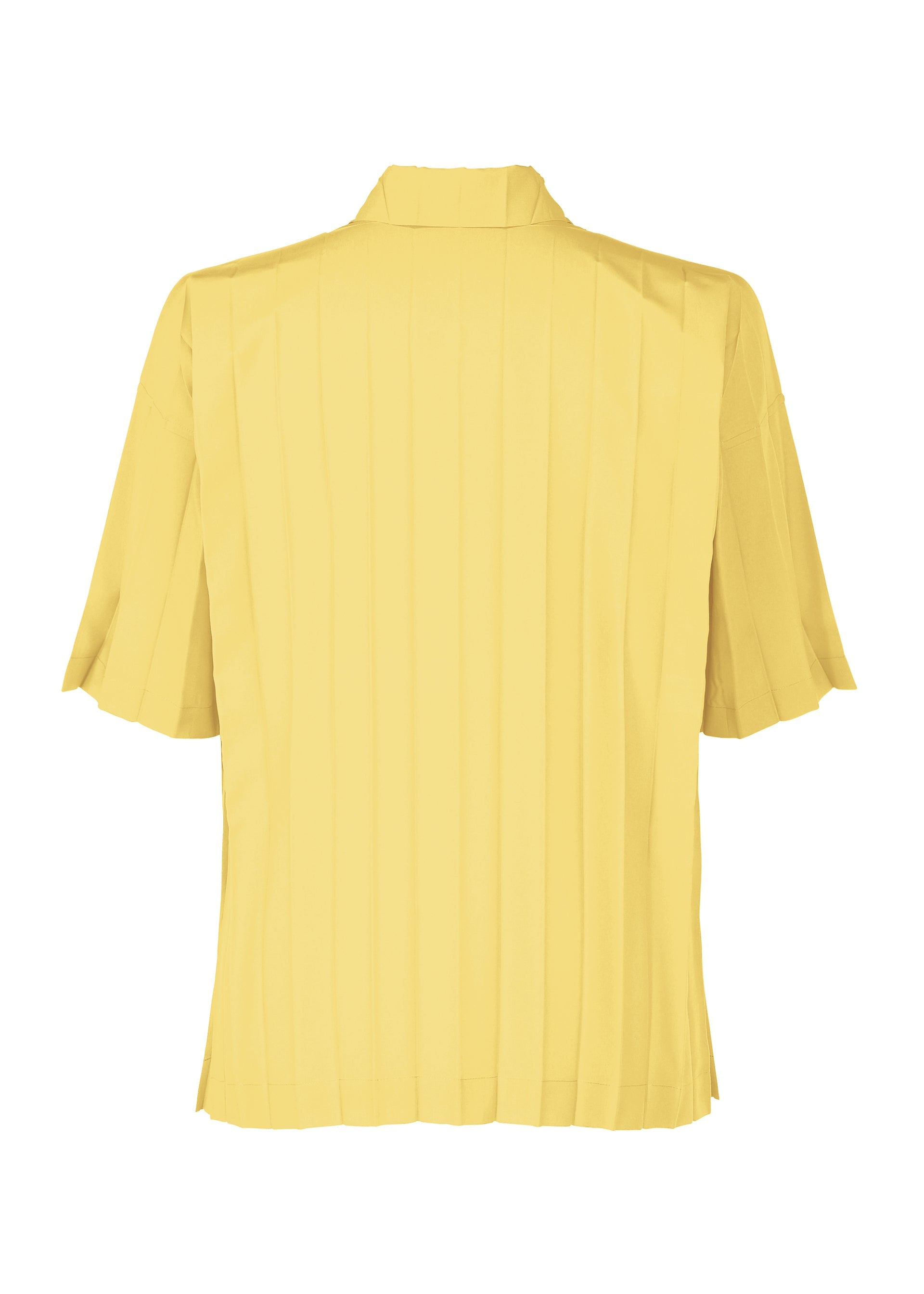 A detail shot of the HOMME PLISSÉ ISSEY MIYAKE EDGE SHIRT shirt.