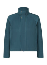 A product shot of the HOMME PLISSÉ ISSEY MIYAKE TAILORED PLEATS 1 jacket in shadow blue.