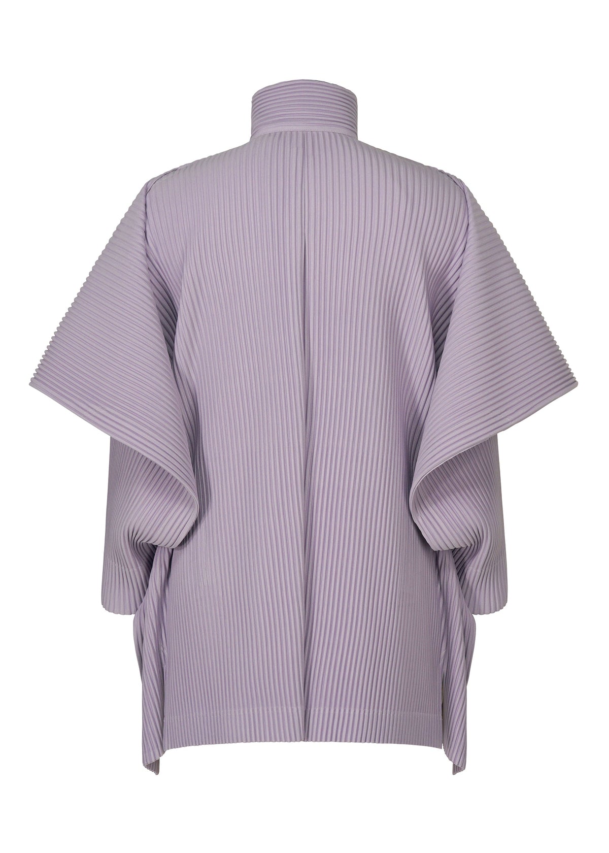 A detail shot of the HOMME PLISSÉ ISSEY MIYAKE MOTION BLUR jacket.