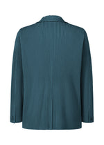 A detail shot of the HOMME PLISSÉ ISSEY MIYAKE TAILORED PLEATS 1 jacket.