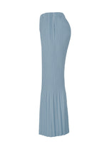 A detail shot of the HOMME PLISSÉ ISSEY MIYAKE PLEATS BOTTOMS 1 trousers.
