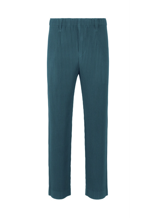 A product shot of the HOMME PLISSÉ ISSEY MIYAKE TAILORED PLEATS 1 trousers in shadow blue.