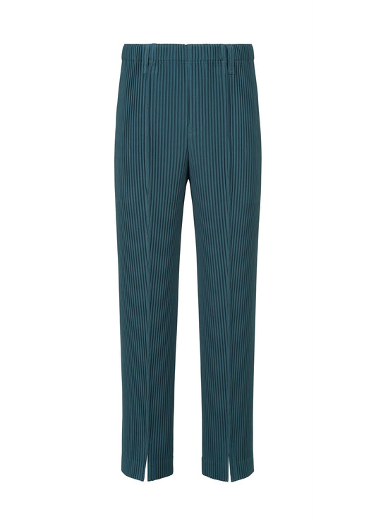 A product shot of the HOMME PLISSÉ ISSEY MIYAKE TAILORED PLEATS 1 trousers in shadow blue.
