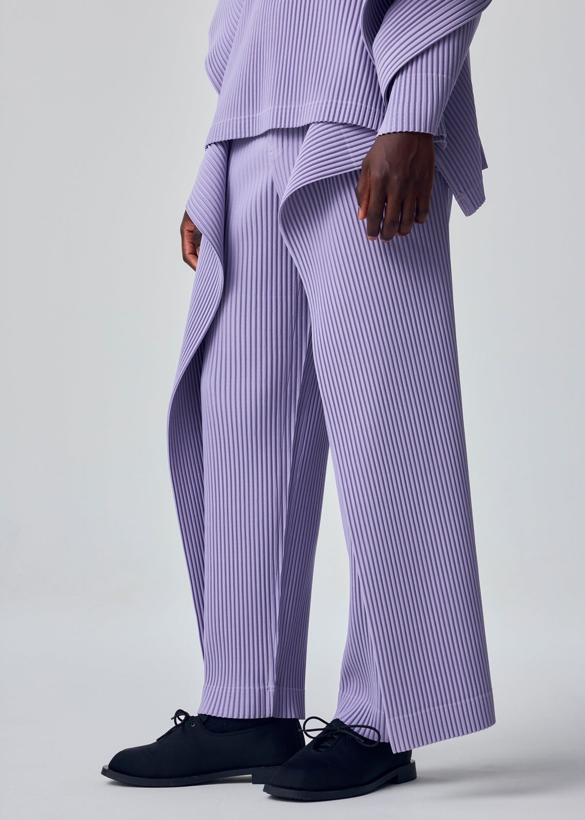 MOTION BLUR Trousers Ray Grey