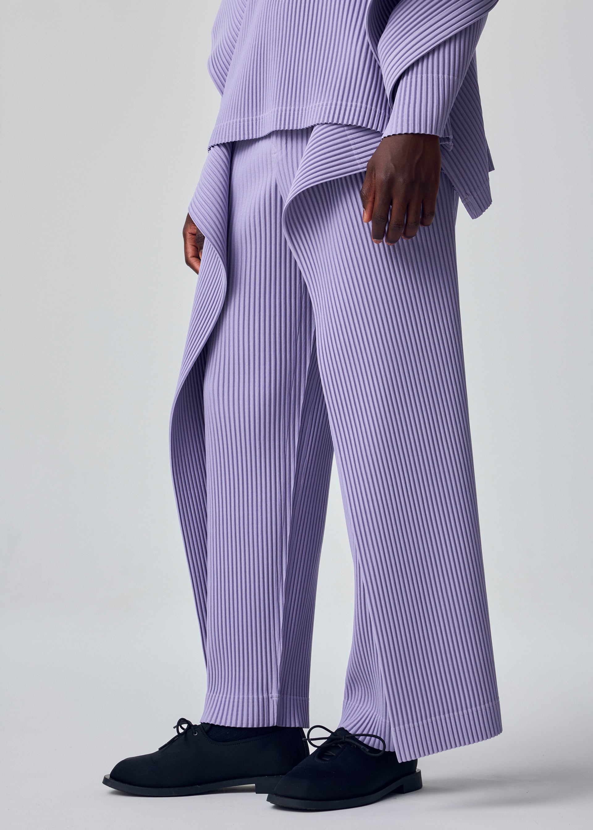 MOTION BLUR Trousers Ray Grey