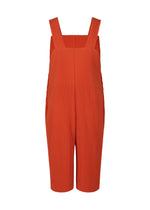 A detail shot of the HOMME PLISSÉ ISSEY MIYAKE PLEATS BOTTOMS 1 jumpsuit.