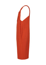 A detail shot of the HOMME PLISSÉ ISSEY MIYAKE PLEATS BOTTOMS 1 jumpsuit.