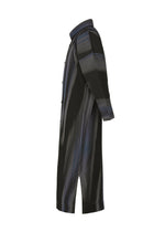 A detail shot of the HOMME PLISSÉ ISSEY MIYAKE BLEND OF LIGHTS shirt.
