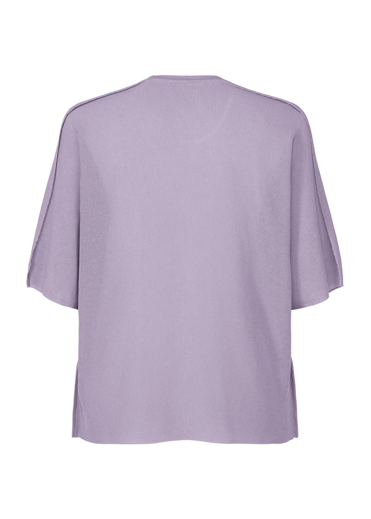 A detail shot of the HOMME PLISSÉ ISSEY MIYAKE WASHI FRAMEWORK-T top.