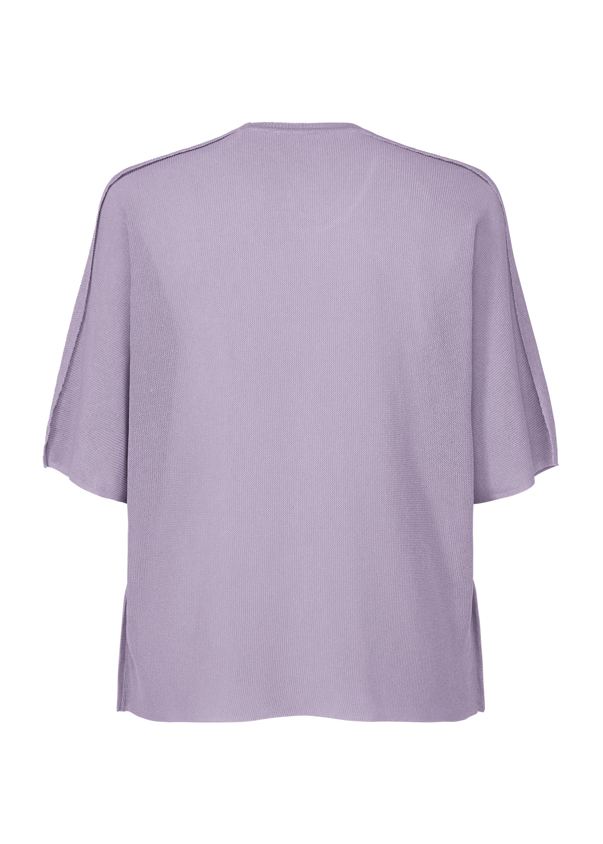 A detail shot of the HOMME PLISSÉ ISSEY MIYAKE WASHI FRAMEWORK-T top.