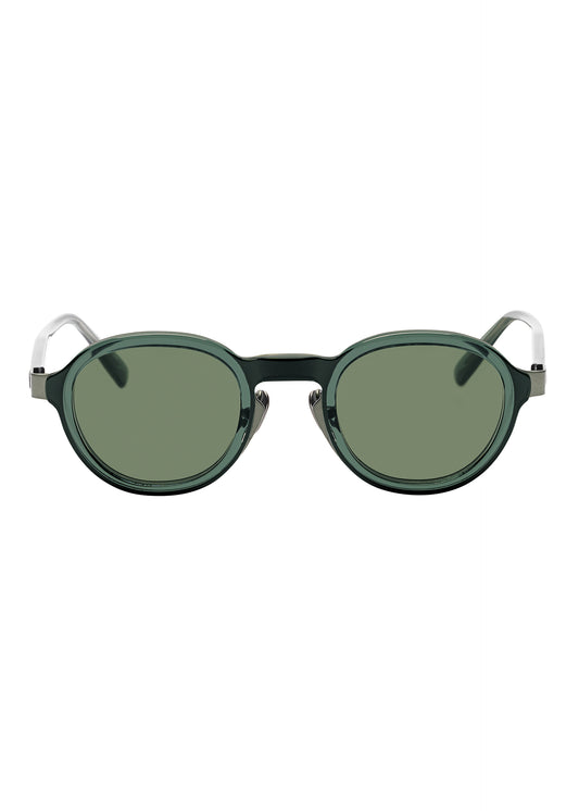 MARROW ROUND Glasses Dark Green