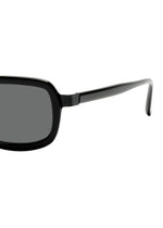 MARROW SQUARE Glasses Black x Dark Grey