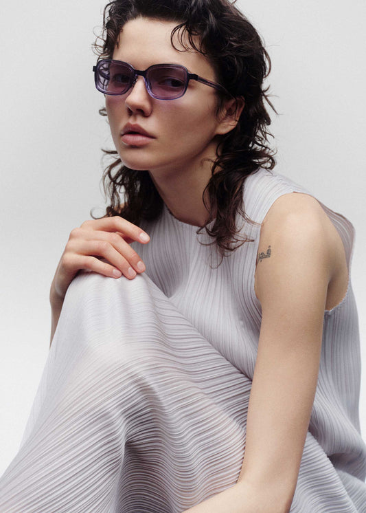 MARROW SQUARE Glasses Purple