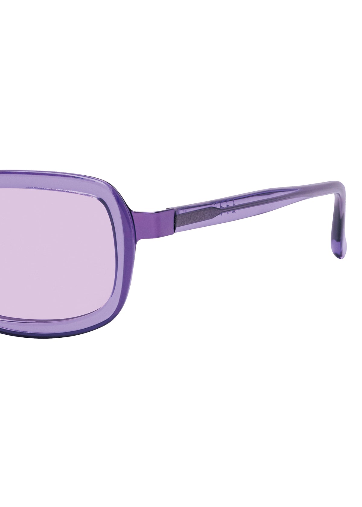 MARROW SQUARE Glasses Purple