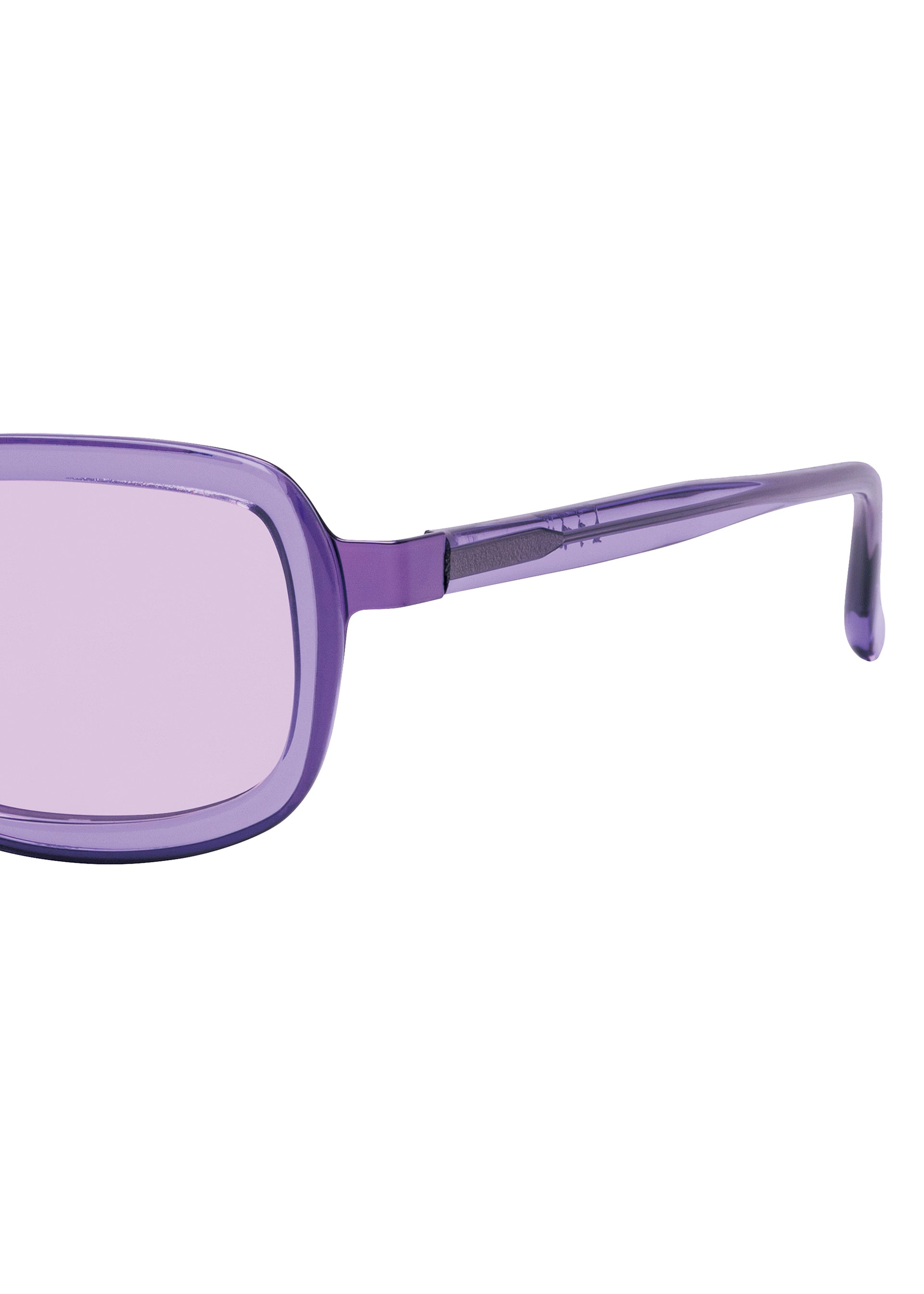 MARROW SQUARE Glasses Purple