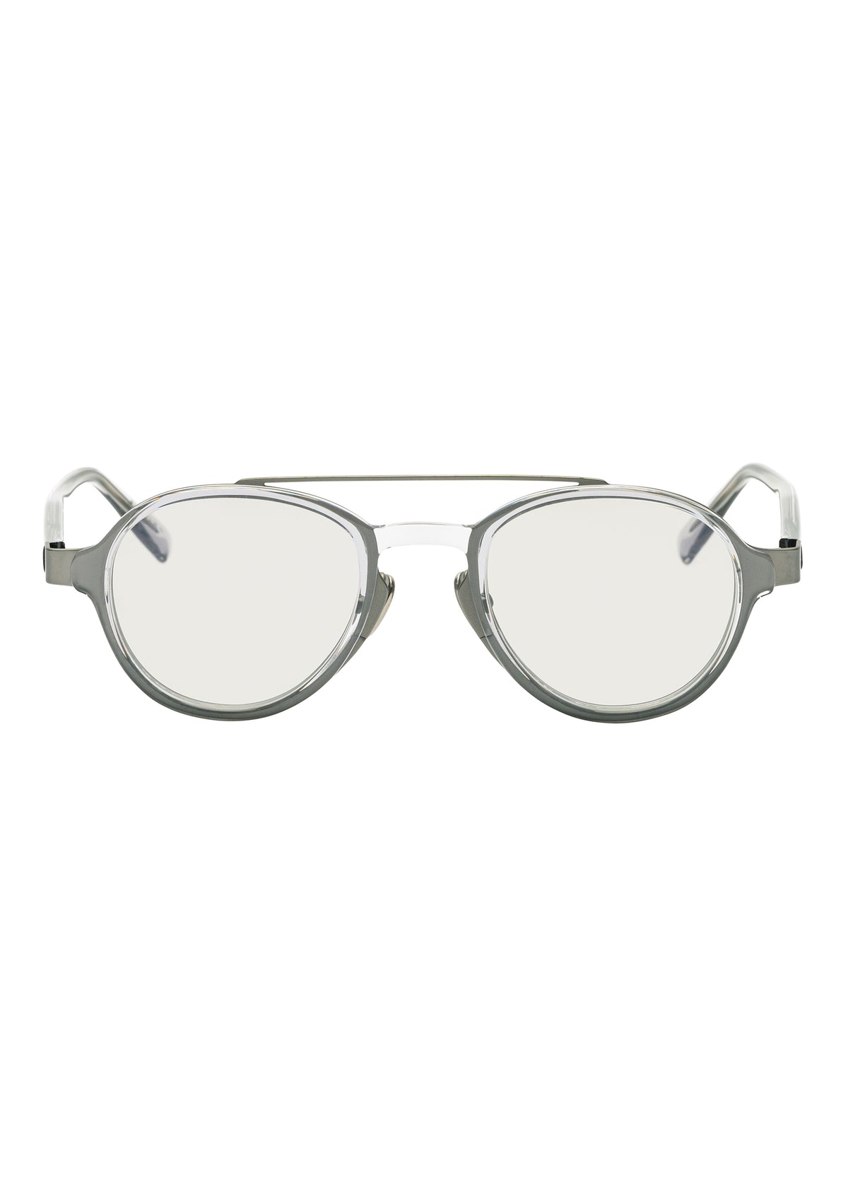MARROW TEARDROP Glasses Clear