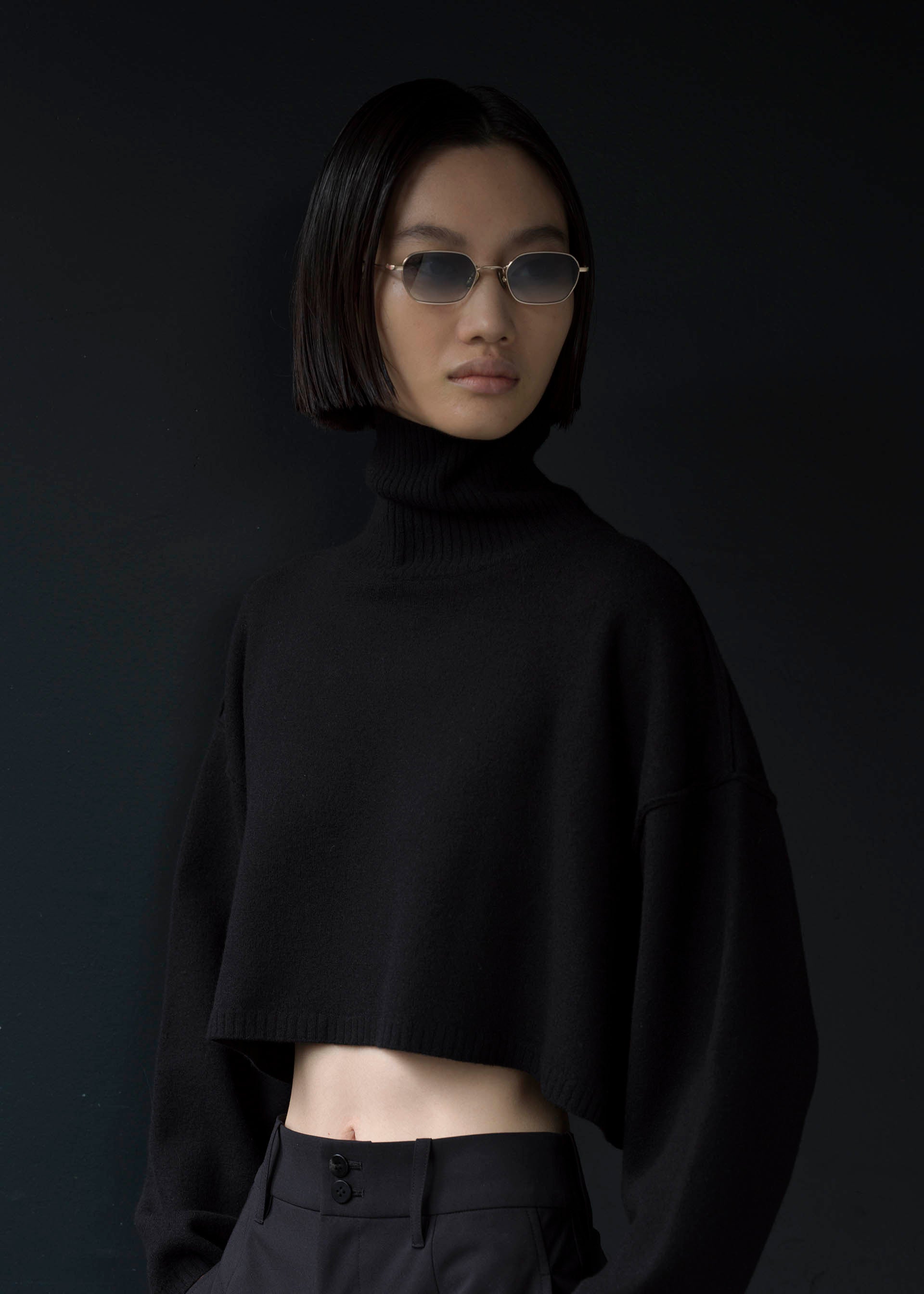 HEXAGON IX Glasses Lunar Pink Gold