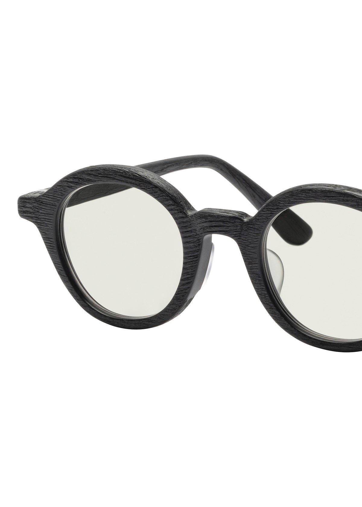 WOOD-ROUND Glasses Light Grey