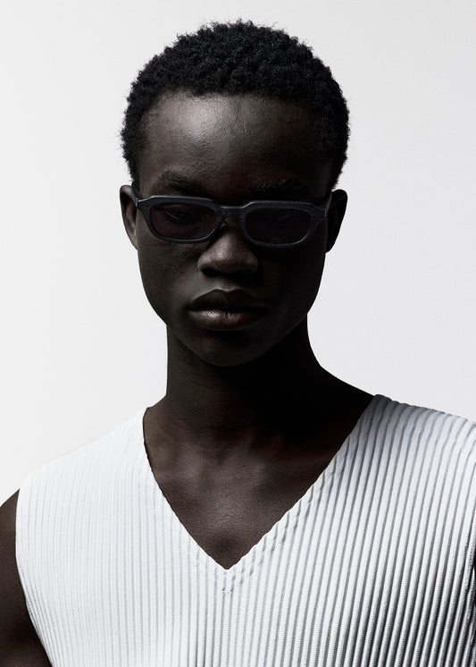 WOOD-SQUARE Glasses Dark Grey