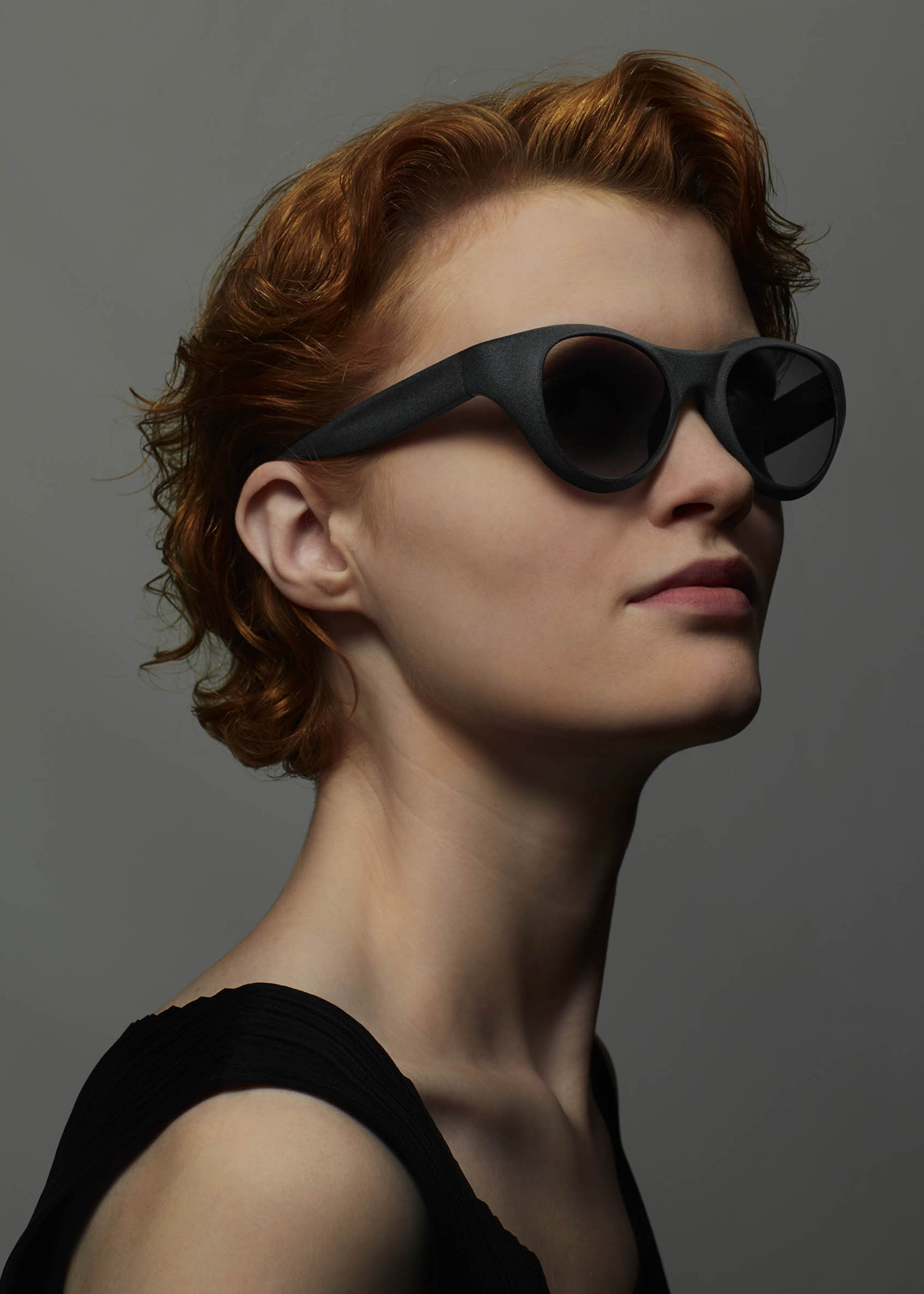 GRIT-BOSTON Dark Grey Glasses