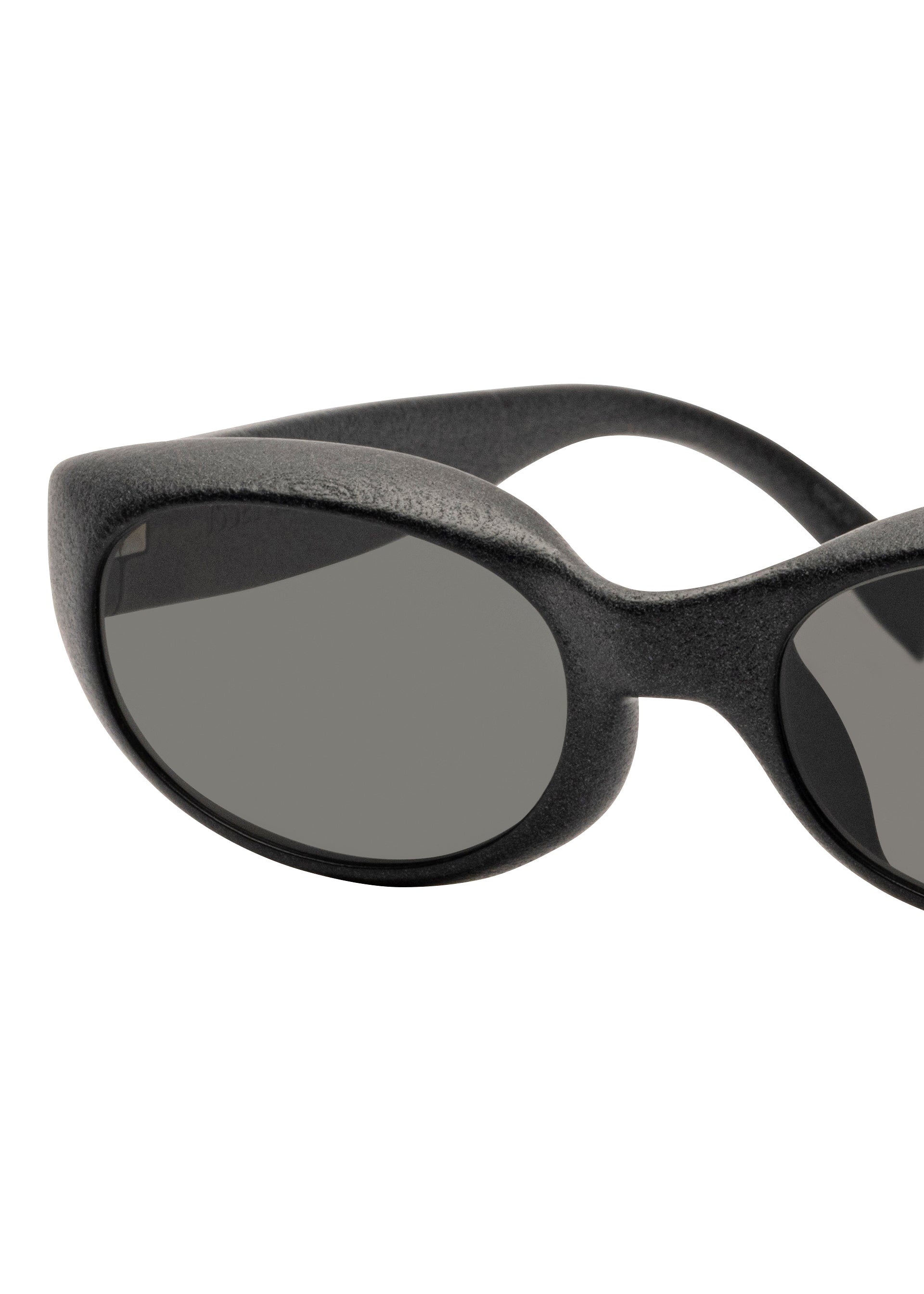 GRIT-SQUARE Dark Grey Glasses
