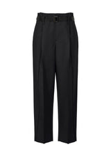 OBLIQUE FOLD BOTTOMS Trousers Black