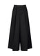 OBLIQUE FOLD BOTTOMS Trousers Black