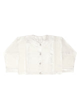 TUCKED FOIL Jacket White