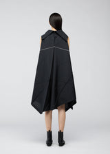 A model wears the 132 5. ISSEY MIYAKE NO.4 dress.