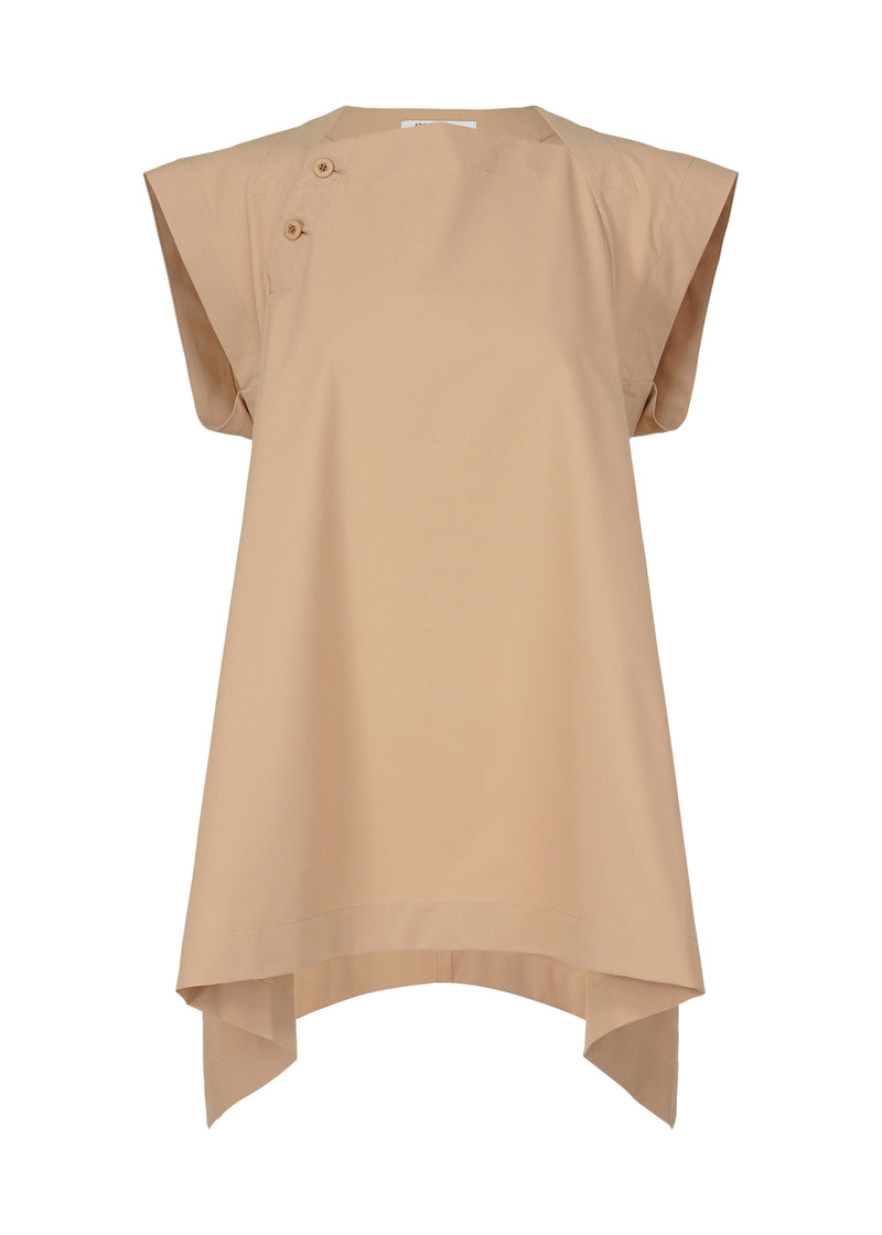 A product shot of the 132 5. ISSEY MIYAKE  TRAPEZOID SHIRT shirt in beige (41)