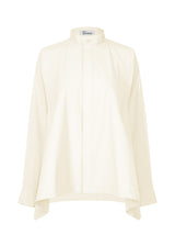 A product shot of the 132 5. ISSEY MIYAKE  TRAPEZOID SHIRT shirt in white (01)