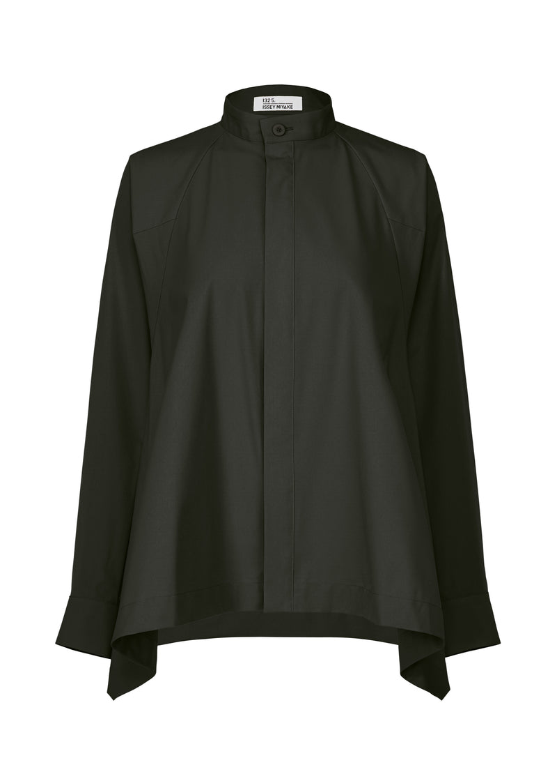 A product shot of the 132 5. ISSEY MIYAKE  TRAPEZOID SHIRT shirt in black (15)