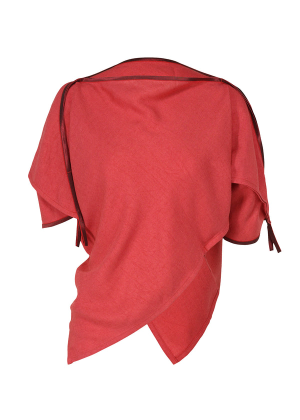 BIAS PARTITION Top Coral Red