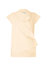 FLAT ONE TUCK T Top Off White