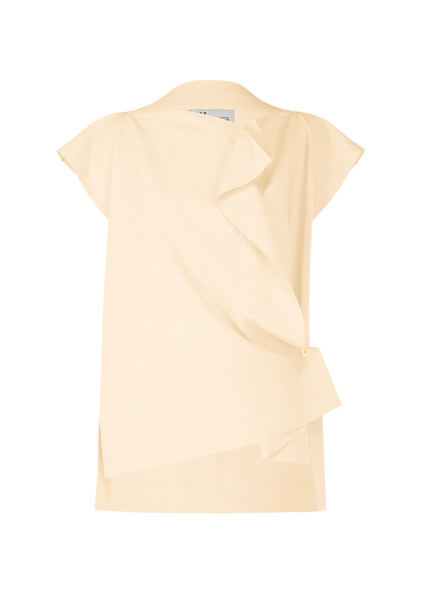 FLAT ONE TUCK T Top Off White