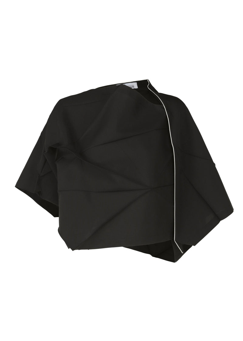 A product shot of the 132 5. ISSEY MIYAKE NO.4 shirt in black (15).