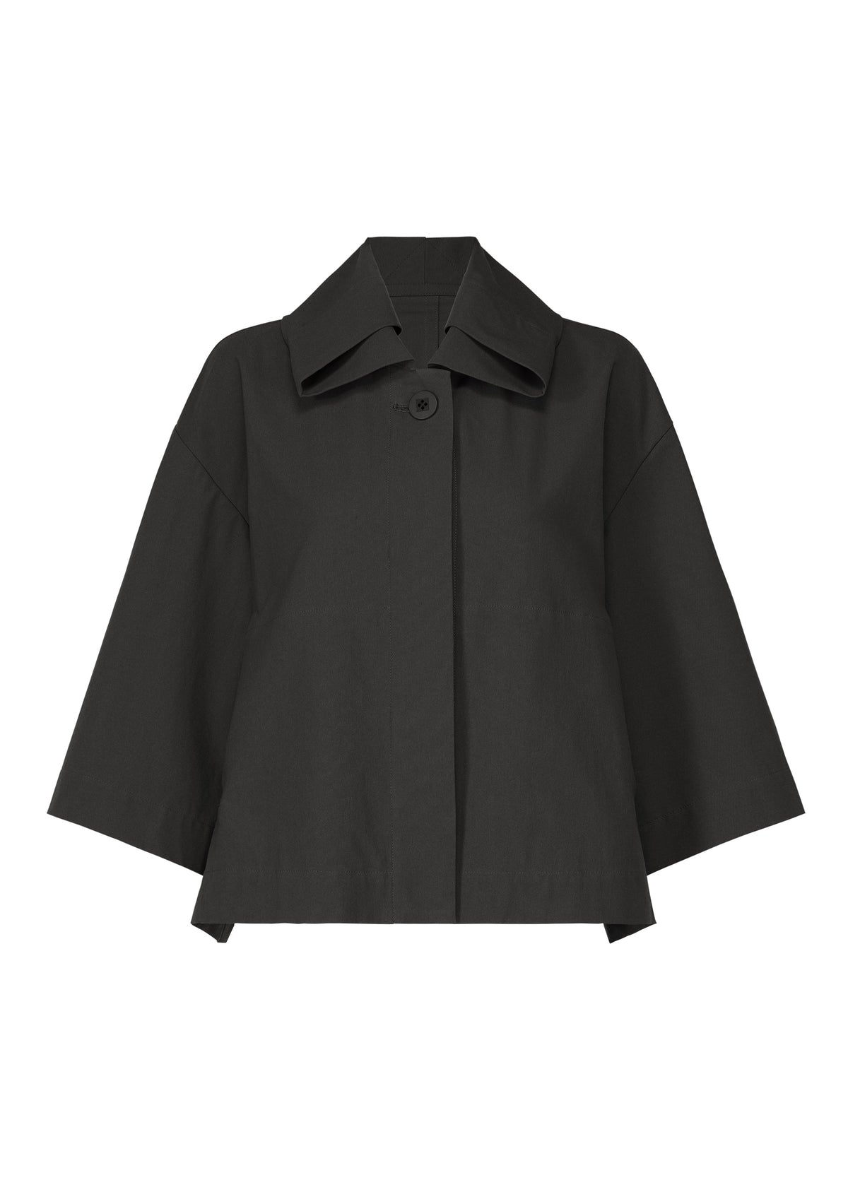 A product shot of the 132 5. ISSEY MIYAKE WASHI STRETCH jacket in black (15).