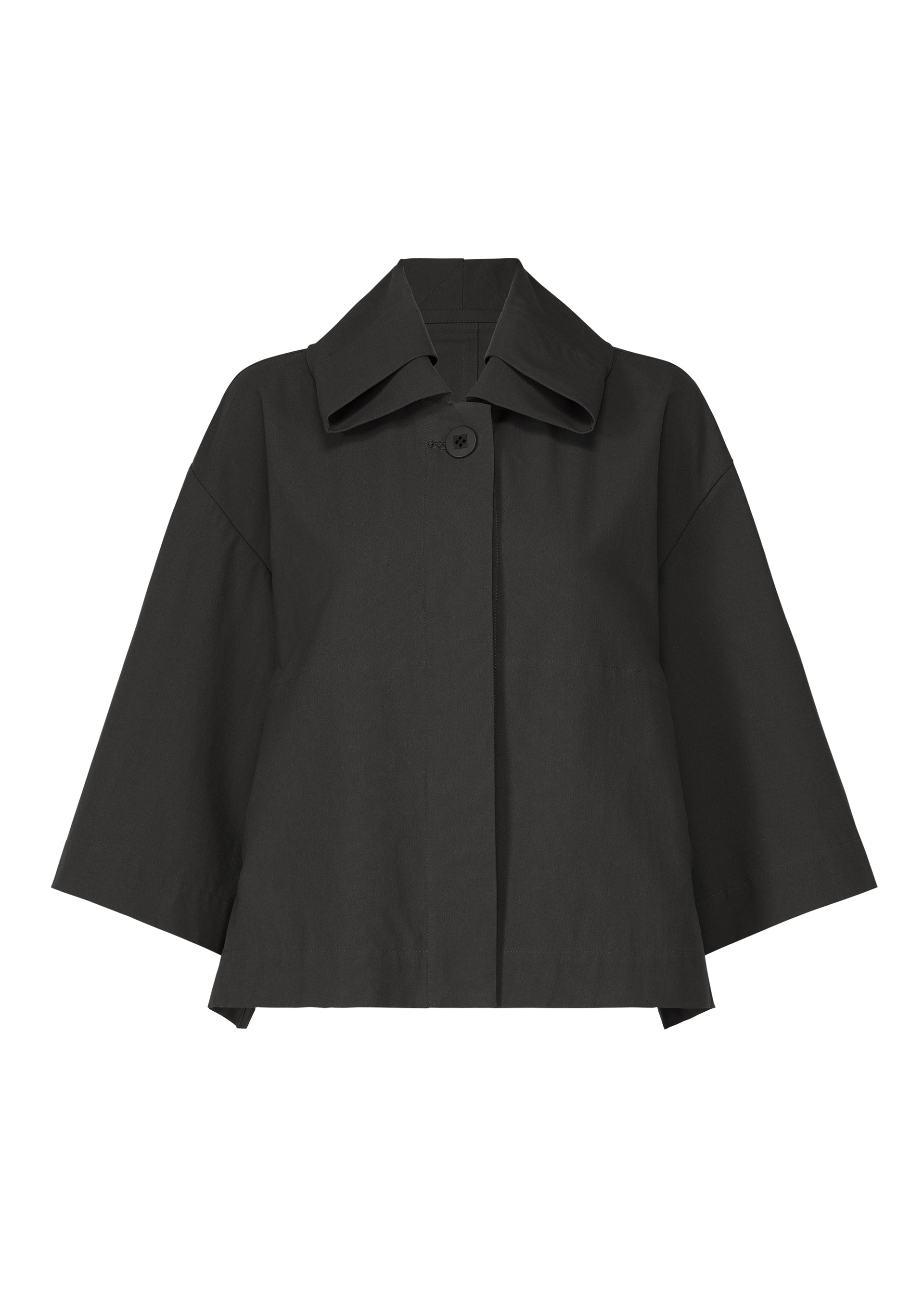 A product shot of the 132 5. ISSEY MIYAKE WASHI STRETCH jacket in black (15).