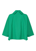 A detail shot of the 132 5. ISSEY MIYAKE WASHI STRETCH jacket.