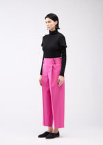 FLAT TUCK Trousers Khaki