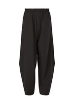 A product shot of the 132 5. ISSEY MIYAKE PARALLEL WRAP trousers in black (15).