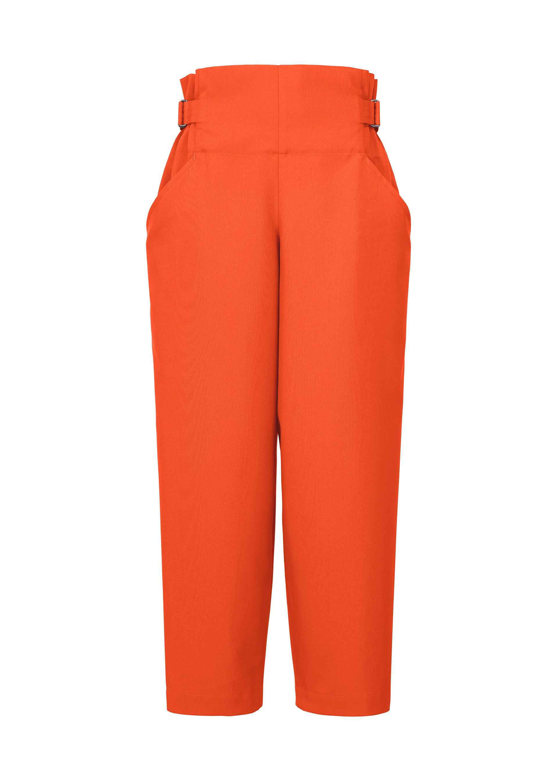 TRIANGLE ARRAYS Trousers Scarlet