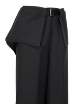 BOX COMPOSITION SOLID Trousers Black