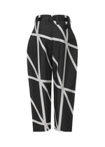 NO.5 JACQUARD Trousers Silver