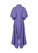 A detail shot of the 132 5. ISSEY MIYAKE UNIFIED HALF CUBES jumpsuit.