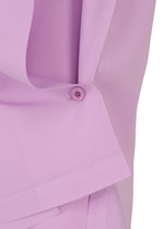A detail shot of the 132 5. ISSEY MIYAKE FLAT ONE TUCK T shirt.
